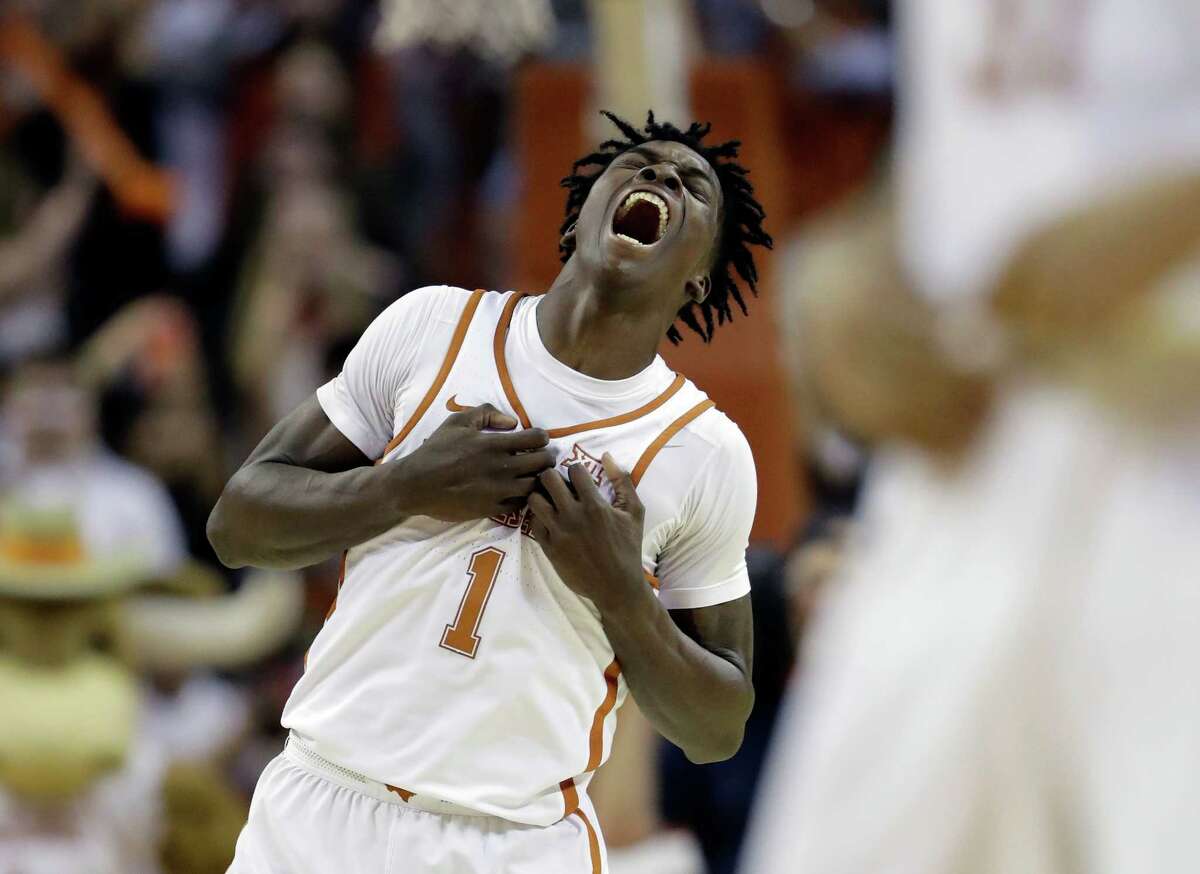 Andew Jones, who hit the winning 3-pointer against OU during the season, has decided to return to Texas for his sophomore season.