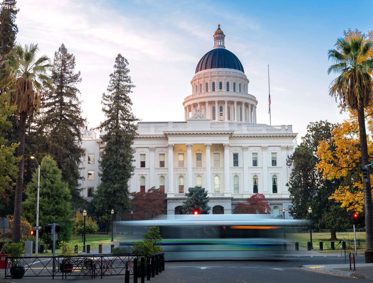 The State Capital building on an early autumn morning. (Janet Kopper/Getty Images)