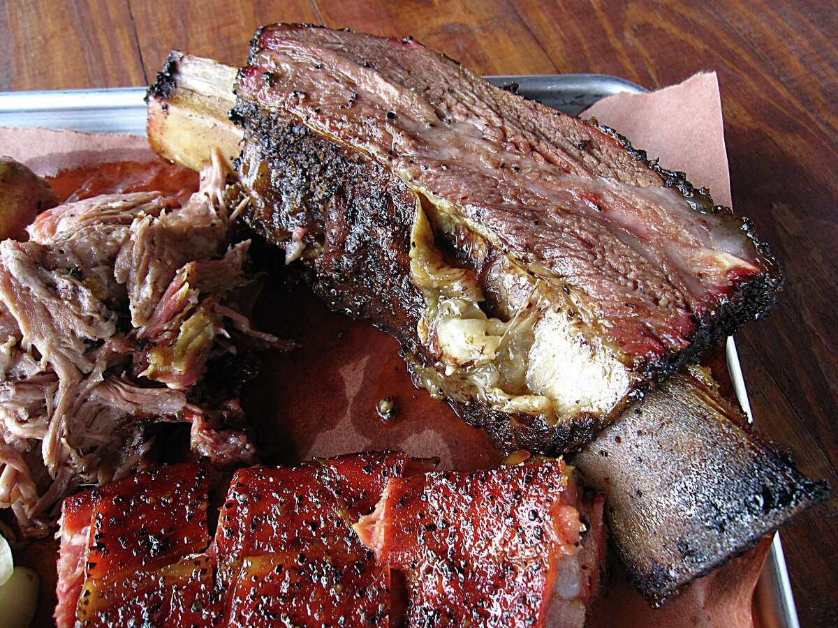 Beef ribs are a Saturday-only event at 2M Smokehouse.