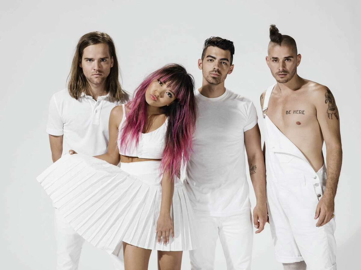 DNCE -- Jack Lawless, JinJoo Lee, Joe Jonas and Cole Whittle -- is riding the wave of its 2015 hit, "Cake By the Ocean." Jonas taps into the pop sensibilities of Yes' '80s smash "Owner of a Lonely Heart" for his delicious piece of dance-pop "Cake." The disco-funk and '80s influences abound in the band's s catchy sound. Check out the group's latest hits "Toothbrush" and "Body Moves," each which has received tens of millions of views on YouTube. Also on the bill: The Skins, who are promoting its slinky new single, "Bury Me."8 p.m. Friday at the Aztec Theatre, 104 N. St. Mary's St. $29.50-$49.50. 210-812-4355. theaztectheatre.com-- Hector Saldana