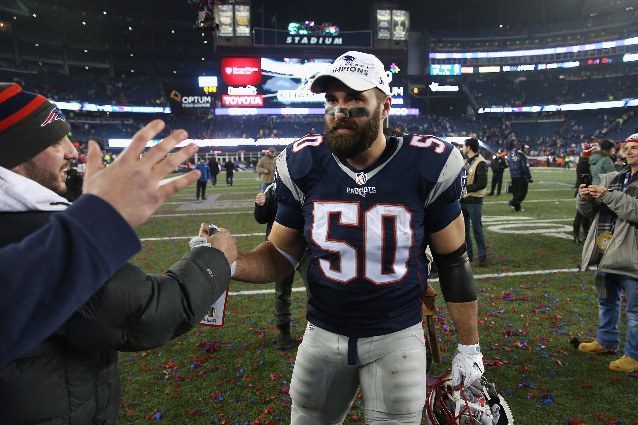 AFC championship game: Patriots 36, Steelers 17