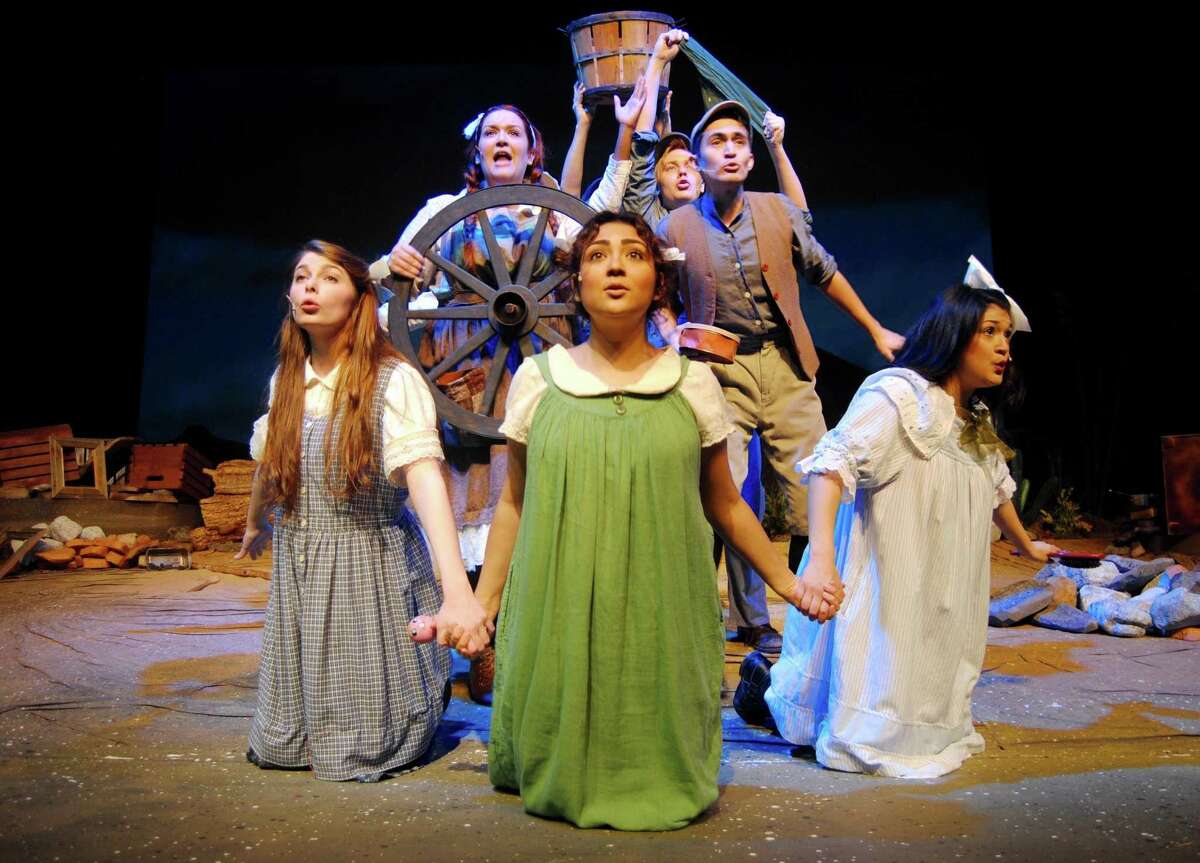 Magik Theatre is reviving "Roxaboxen," a play based on the true story of a group of Arizona children who created their own town during WWI. The cast includes, kneeling from left to right: Sarah Jacobs, Ysenia Anais and Jovi Lee; and back, standing from left to right, Ariel Rosen, Brennan Loy, Travis Trevino.