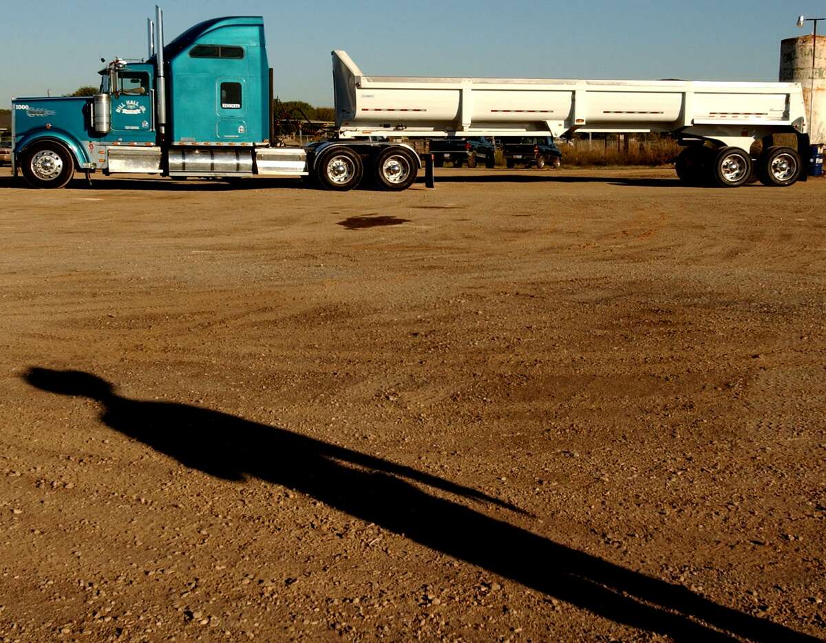 Bill Hall Jr. Trucking GP LLC, which owns a fleet of trucks and trailers, filed for bankruptcy protection Wednesday. The filing comes three weeks after its previous Chapter 11 case was dismissed by a bankruptcy judge.