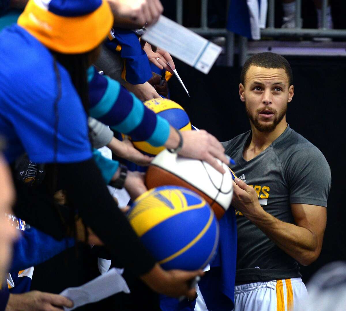 How Steph Curry Really Acts on the Sidelines of His Kids' Sports Games