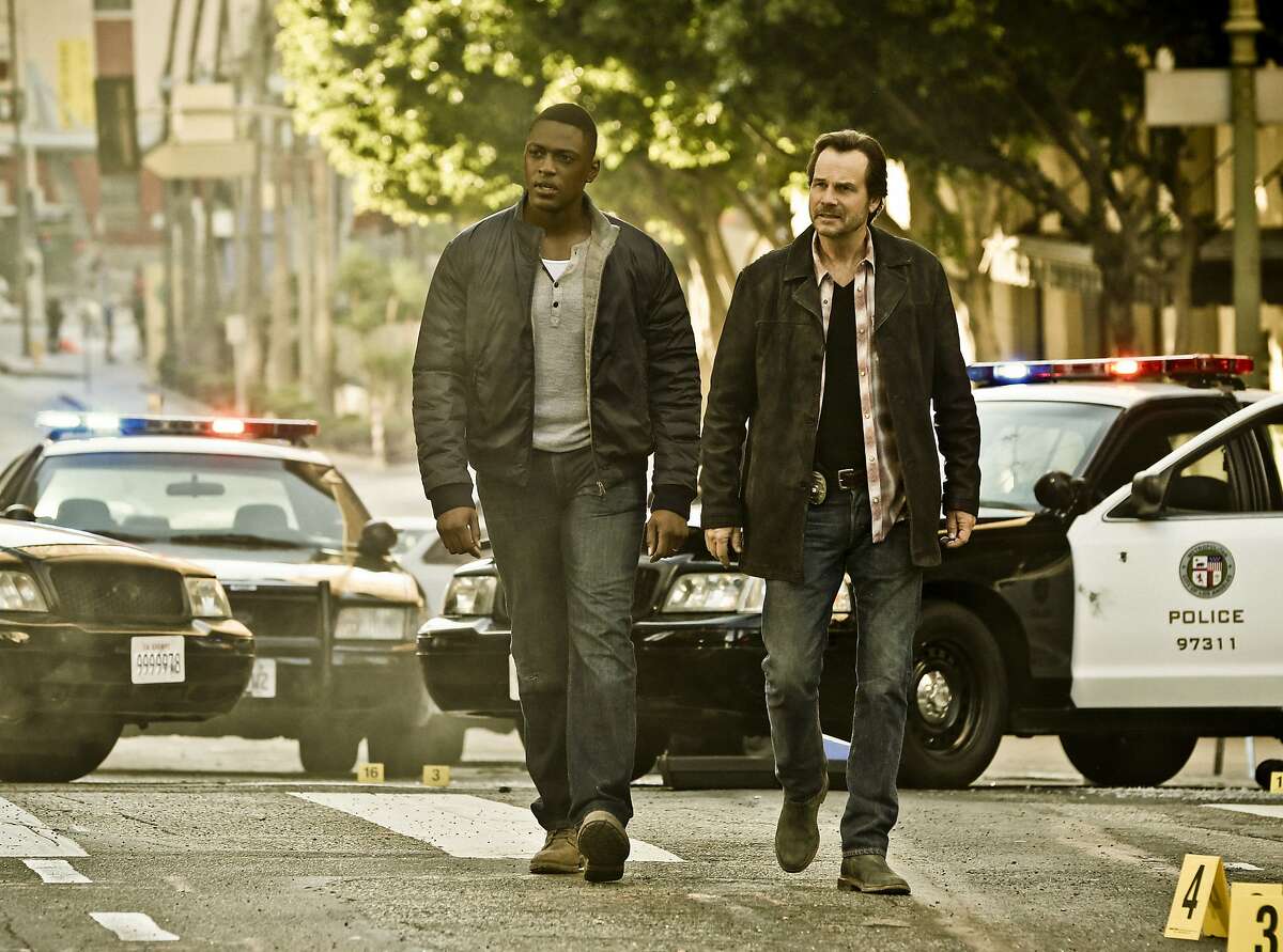 Justin Cornwell co-stars with Texas-born actor Bill Paxton in 'Training Day,' a CBS crime thriller  which benefits from charming levity delivered by Paxton's rogue cop.