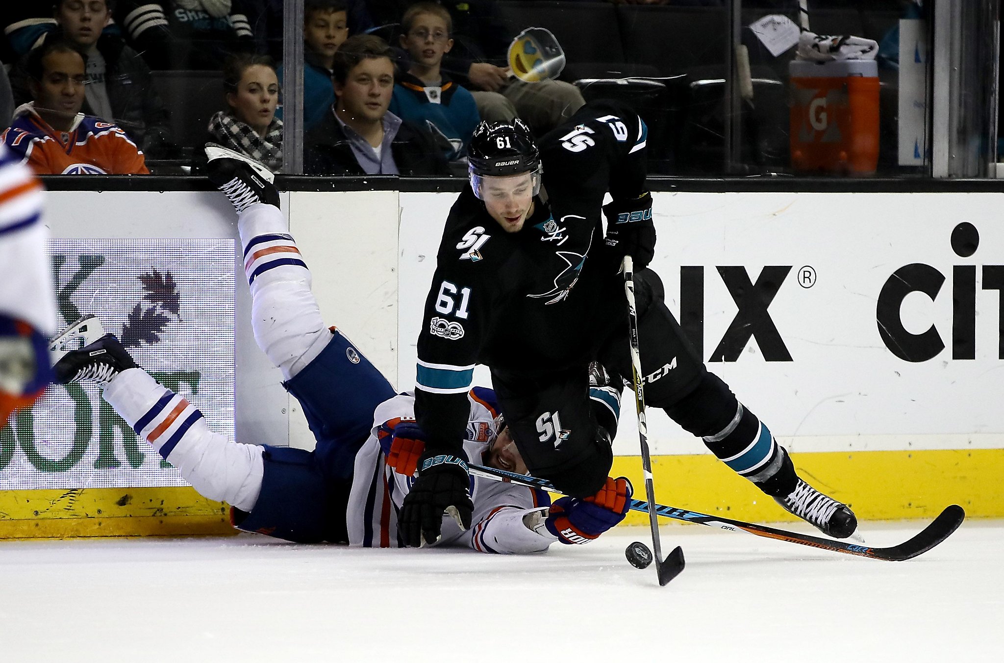 Sharks’ Winning Streak Ends At 6 Games With Loss To Oilers