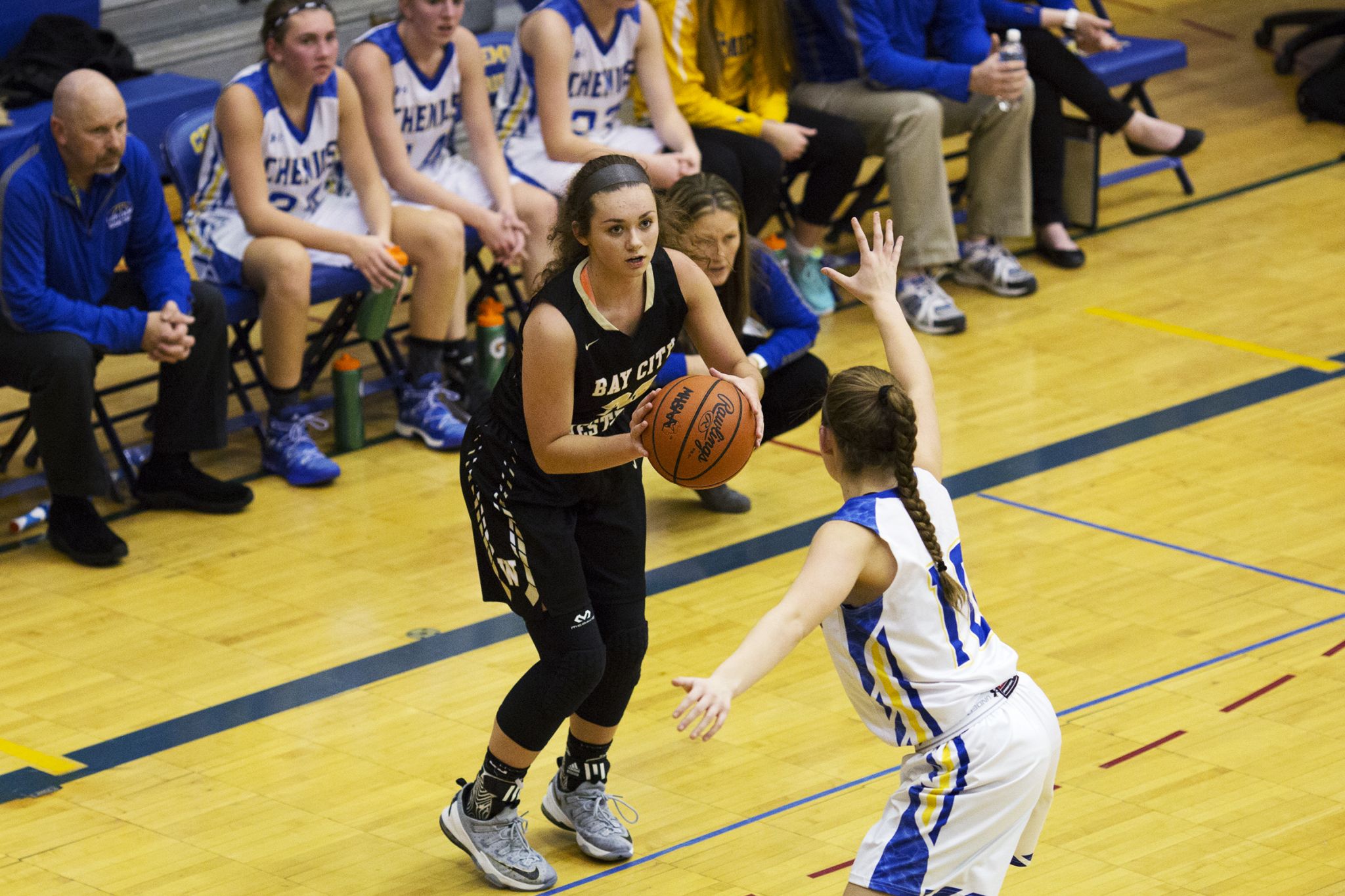 Midland vs. Bay City Western girls basketball