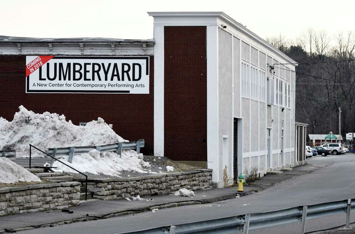Exterior of a main building at the Lumberyard on Tuesday, Jan. 10, 2017, in Catskill, N.Y. The Lumberyard, formerly the American Dance Institute, is converting a former lumberyard in the heart of the village of Catskill into its summer home, due to open in spring 2018. The multimillion-dollar project will bring jobs and dance companies and is part of a growing cultural identity for Catskill. (Will Waldron/Times Union)