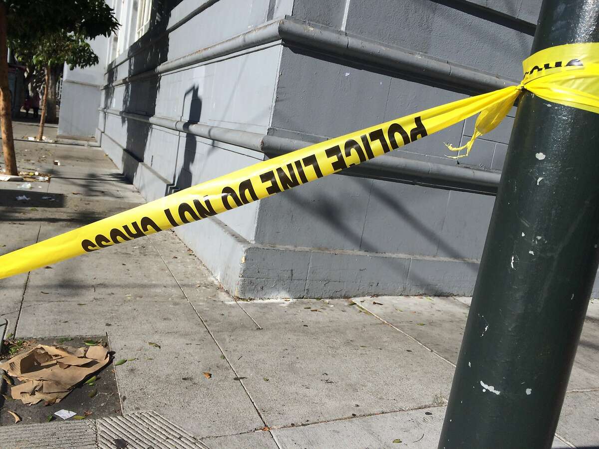 police tape, SFPD