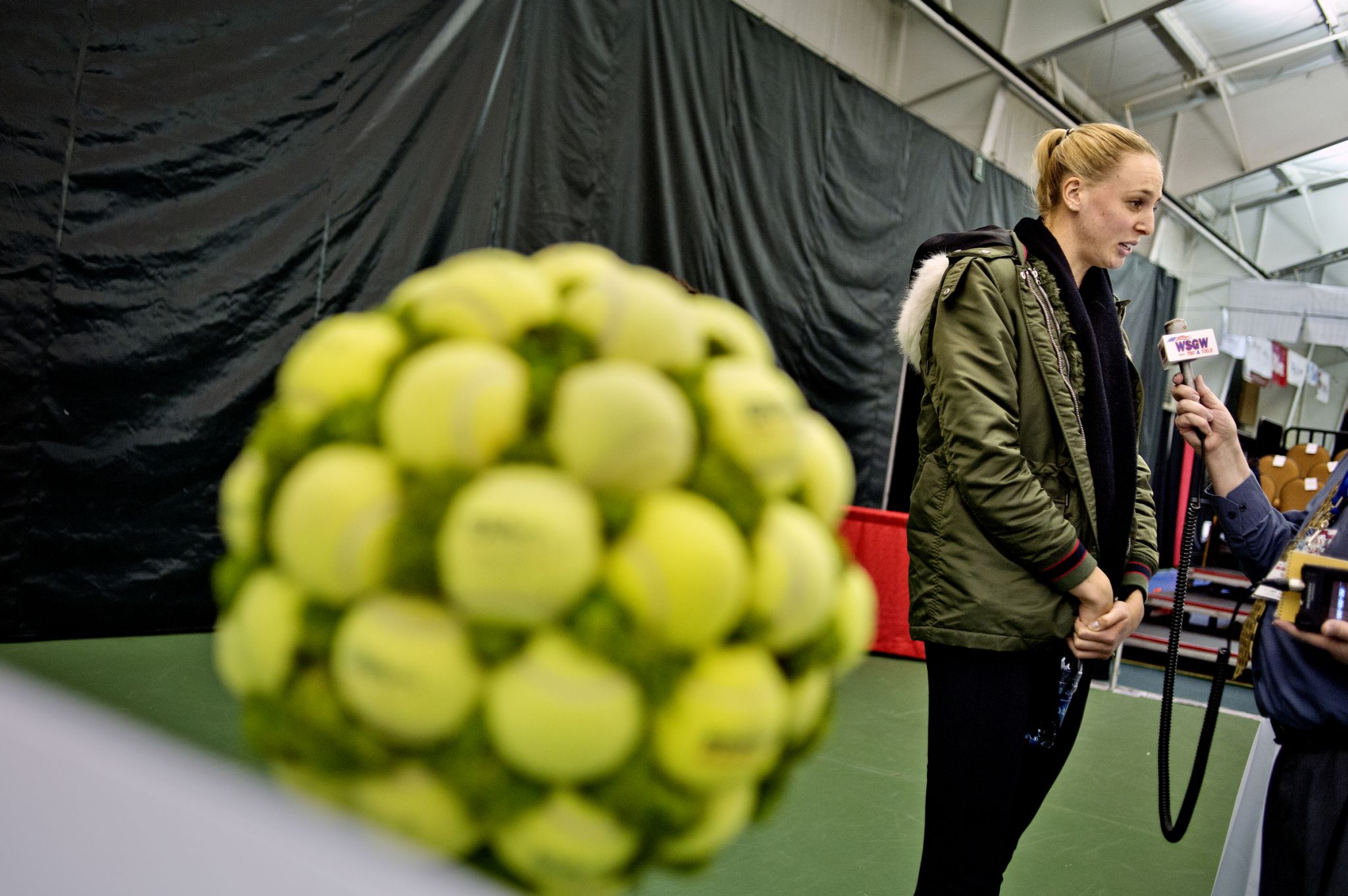 Dow Tennis Classic press conference