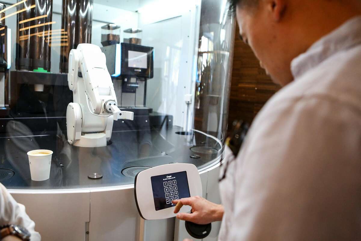 Is the robot barista at the Metreon having a midlife crisis?