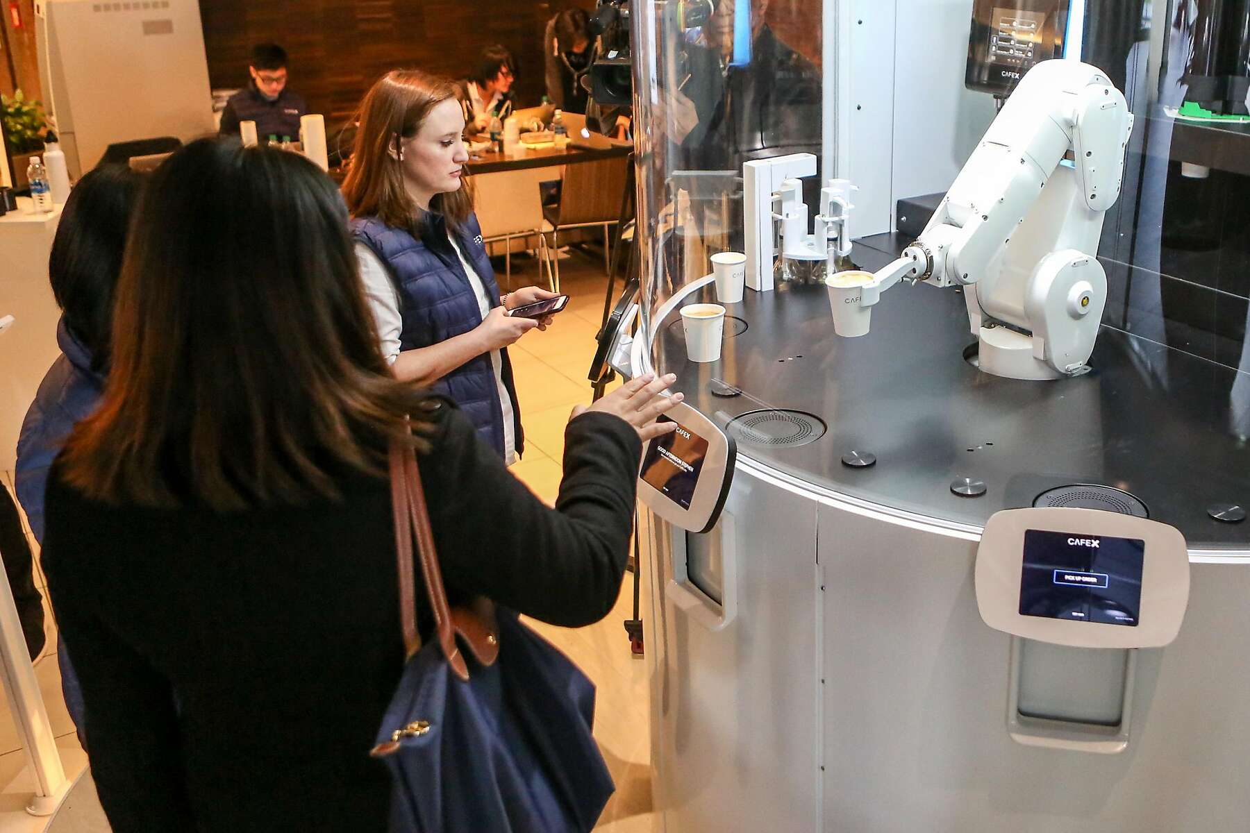 Is The Robot Barista At The Metreon Having A Midlife Crisis