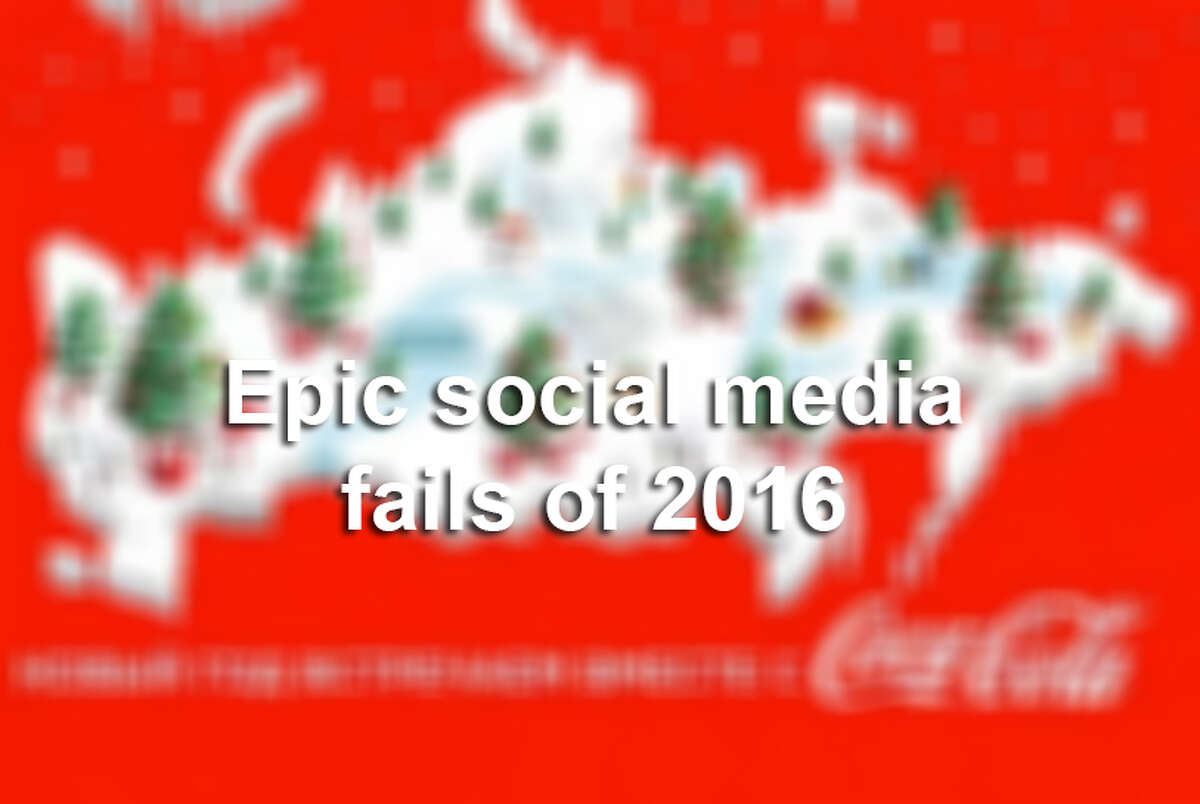11 Worst Social Media Fails In 2016