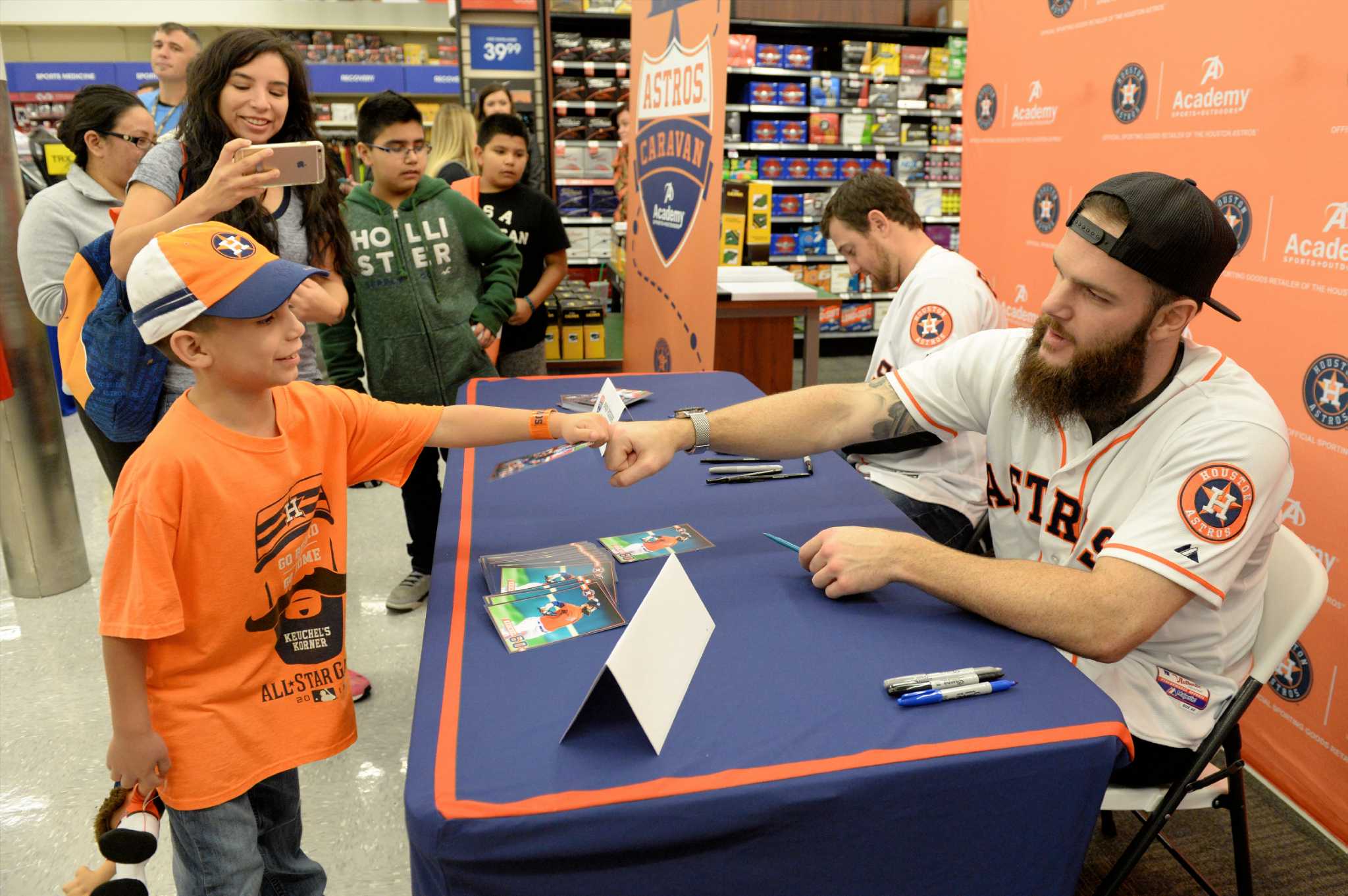 Were you 'Seen' at the Astros Caravan in Beaumont?