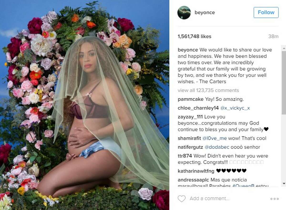 Beyonce announced on her Instagram account, Wednesday, Feb. 1, 2017, that she is expecting twins.Keep clicking to see reactions to the announcement as well as a timeline of Beyonce and Jay Z's relationship.