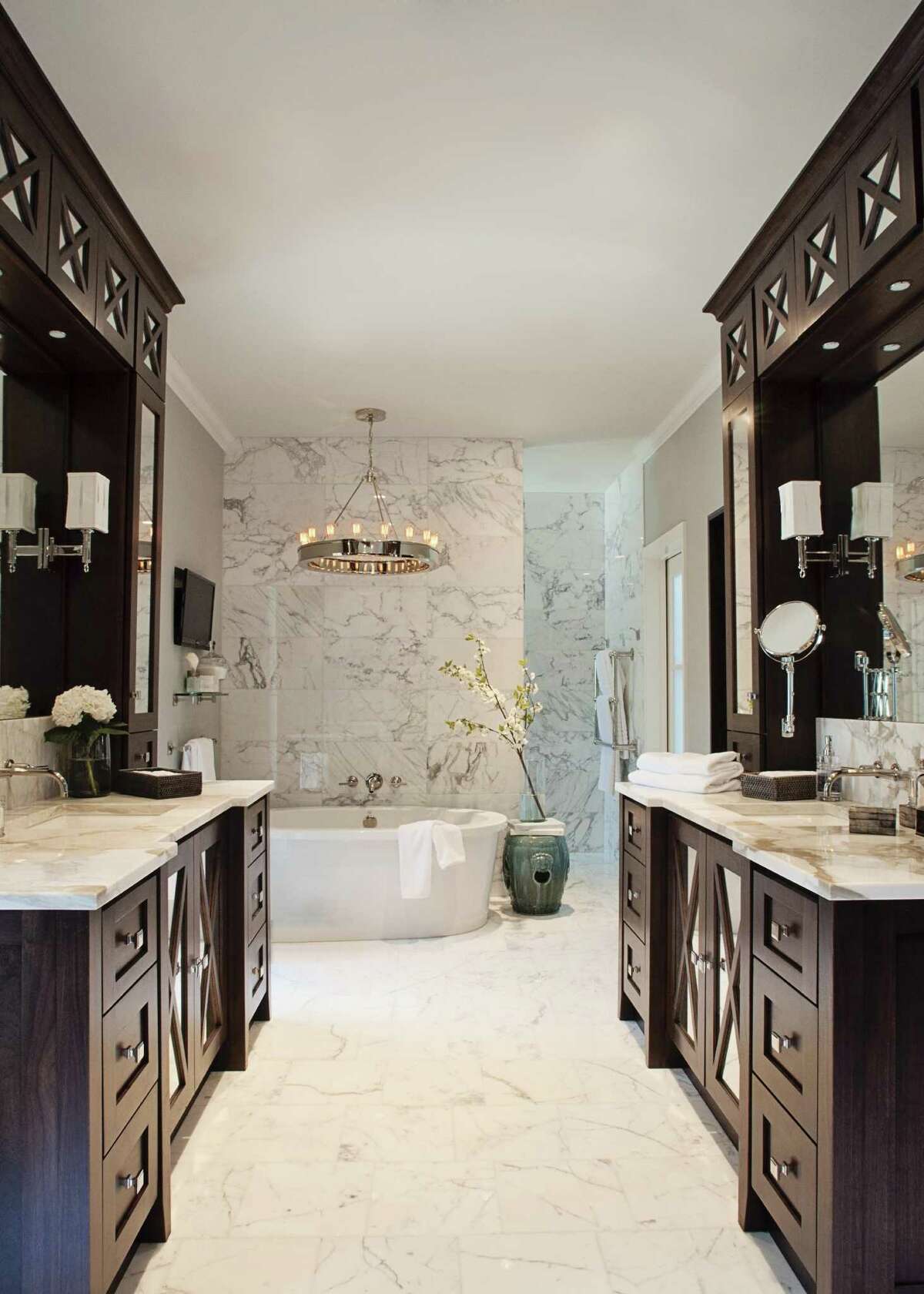 BRADSHAW: Julie Bradshaw gave the Penners a new master bath suite.