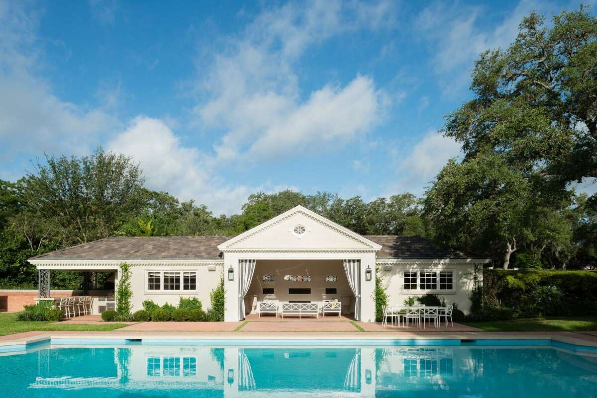 MORGAN: A 1952 Terrell Hills poolhouse designed by Melissa Morgan of M Interiors was voted one of the best renovations of 2016 by Architectural Digest magazine.