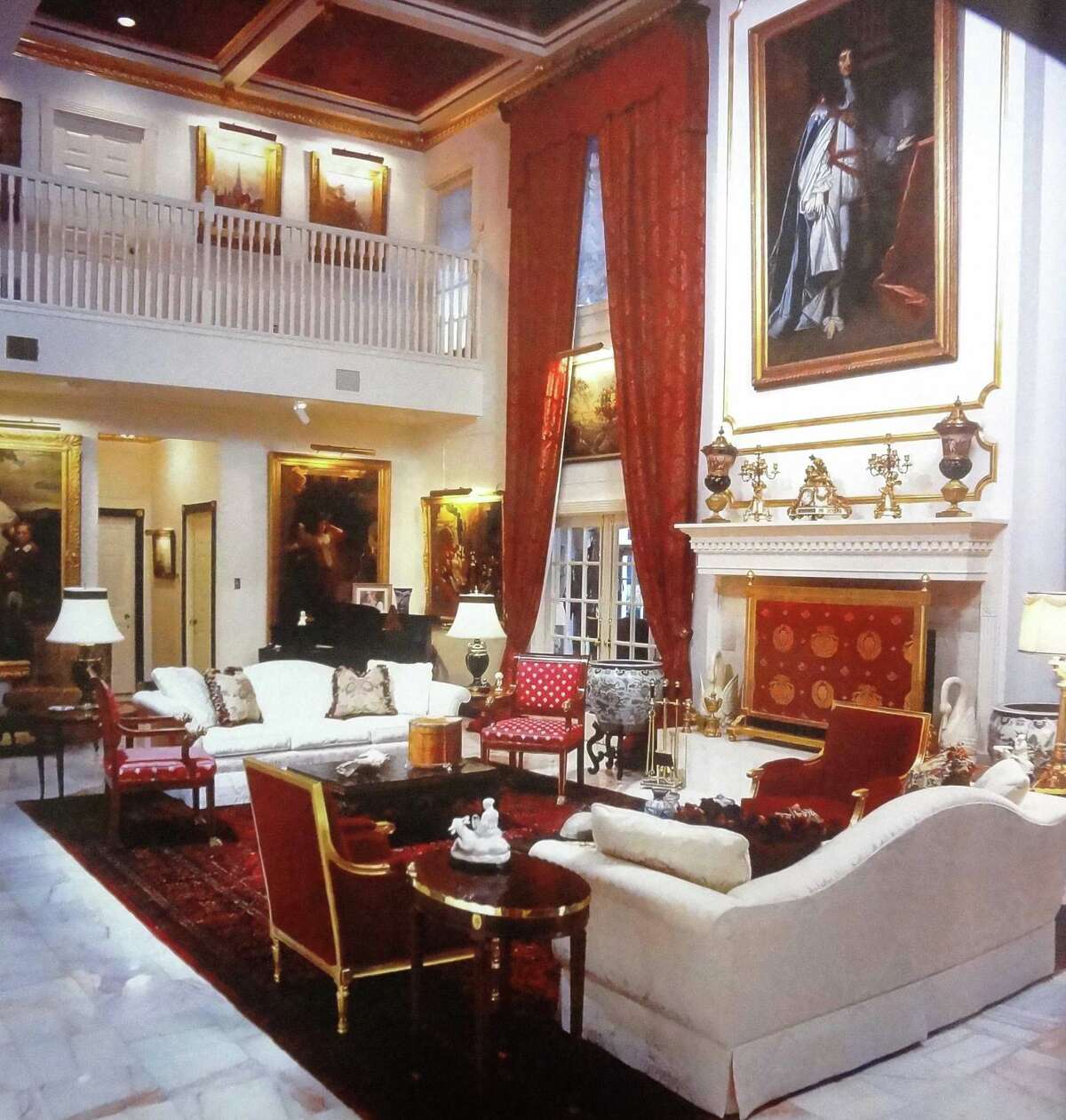 FORSTER: This living room in a SA doctor's home is a grand space designed by Charles Forster.