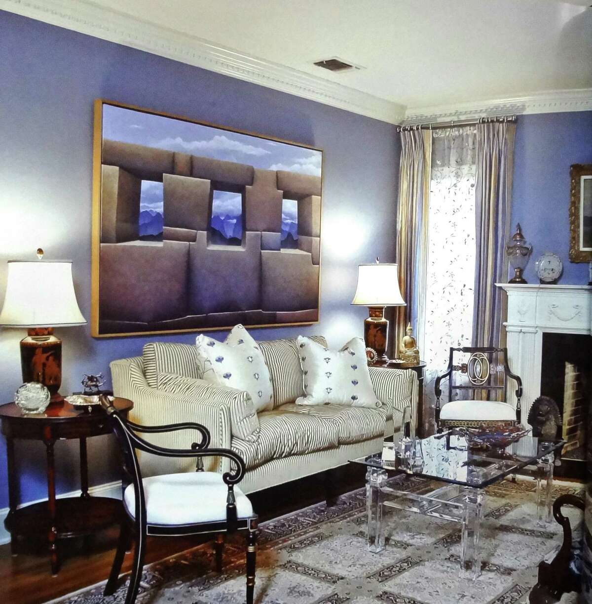 FORSTER: A living room designed by Charles Forster.