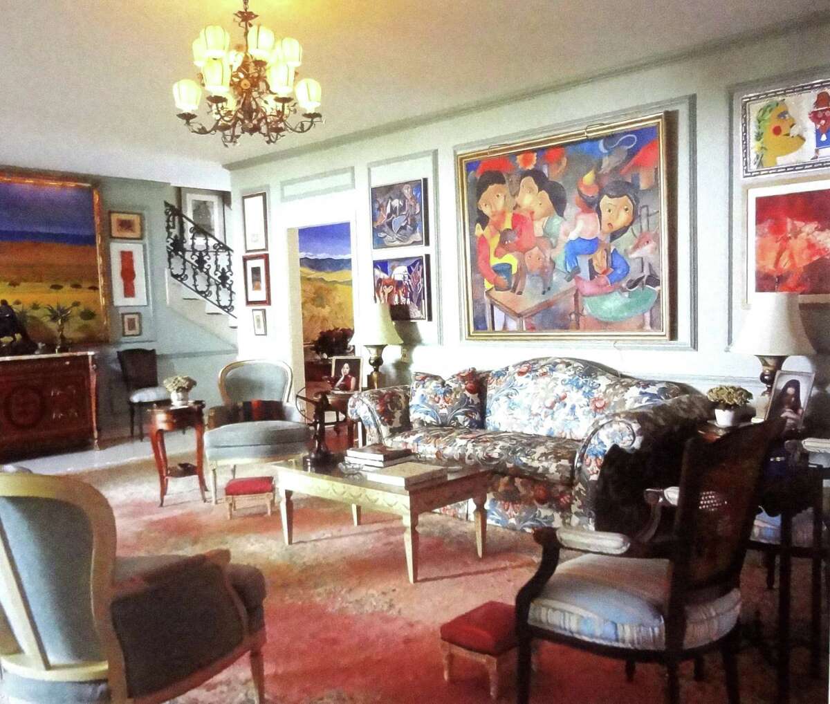 FORSTER: An art lover's living room designed by Charles Forster.