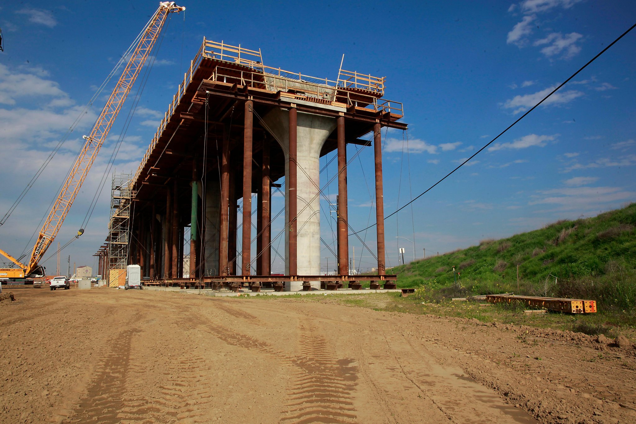 Map Rails Construction High-speed rail taking shape even as opponents seek to kill it ...
