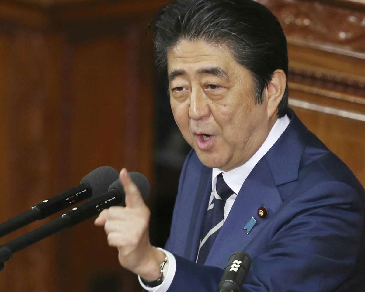 Japanese media reports say Prime Minister Shinzo Abe plans to propose a major economic cooperation initiative meant to create hundreds of thousands of jobs in the U.S. when he meets with President Donald Trump later this month.