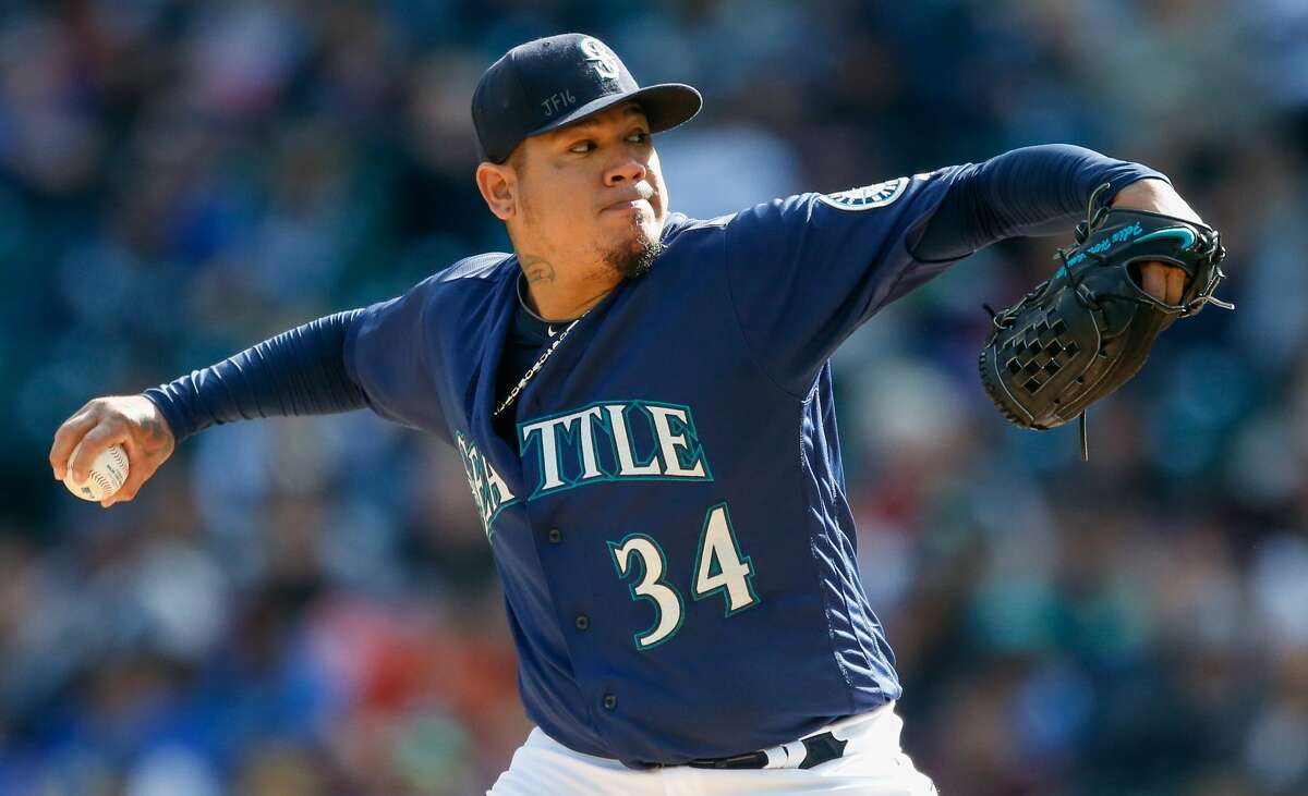 The final days of King Felix's reign It's clear that Felix Hernandez, at 31, is on the downside of his career. Shoulder issues limited Hernandez to just 16 starts in 2017, and when he did take the mound, he wasn't nearly as effective as M's fans have come to expect. In 41 starts over the past two seasons, Hernandez has posted a 4.01 ERA and 2.2 strikeout-to-walk ratio (his career marks are 3.20 and 3.25, respectively). He can't be counted on to be the club's ace anymore, but Seattle would settle for him playing a role in the middle of the rotation.