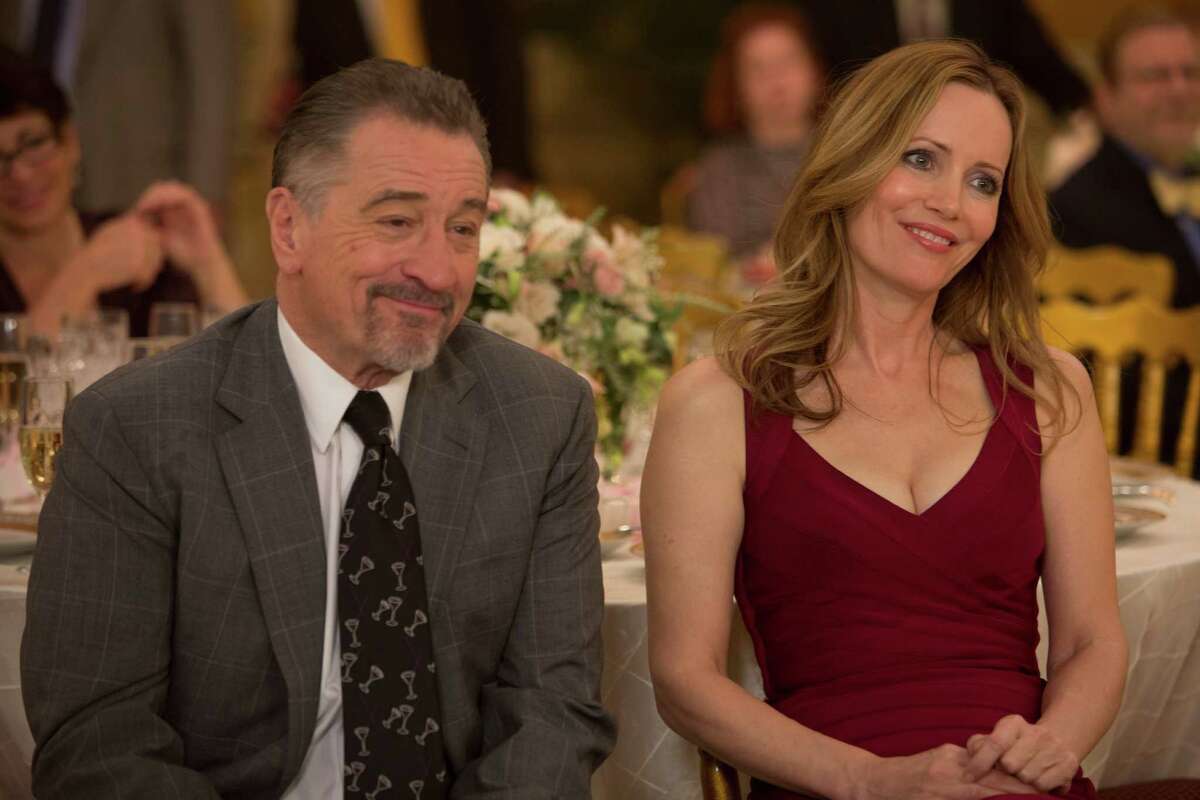 This image released by Sony Pictures Classics shows Robert De Niro, left, and Leslie Mann in a scene from, "The Comedian." (Alison Cohen Rosa/Sony Pictures Classics via AP)