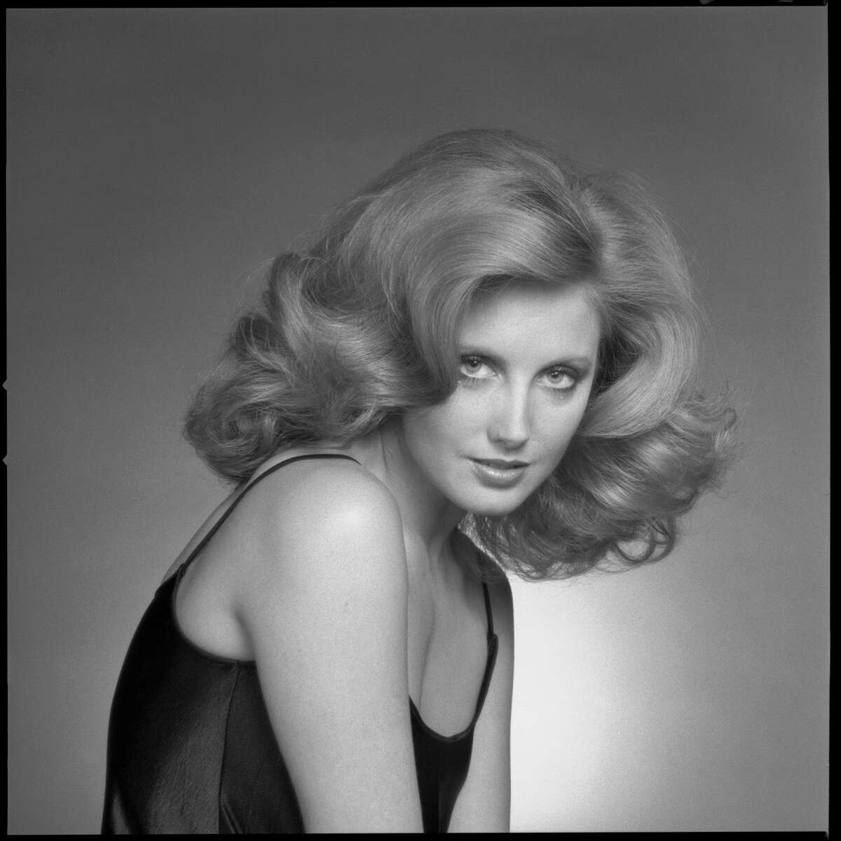 Morgan Fairchild in photo session for "Search for Tomorrow." Image Dated August 6, 1975.