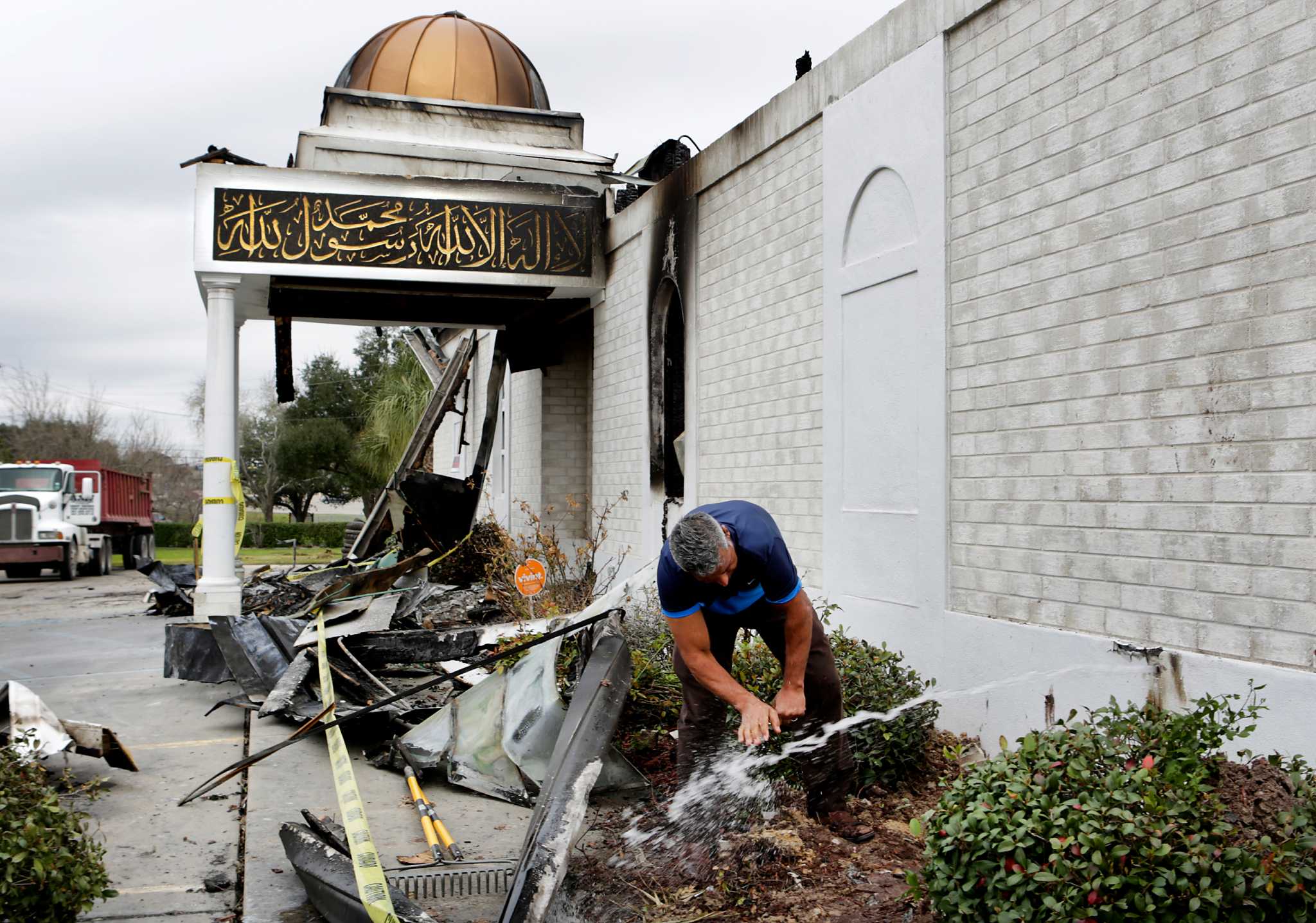 Victoria mosque fire ruled arson