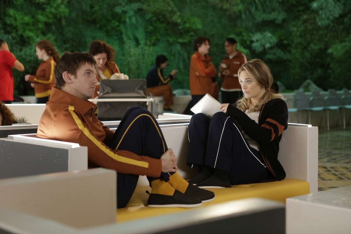 “Legion” star Dan Stevens meets fellow mental patients, including one played by Rachel Keller.