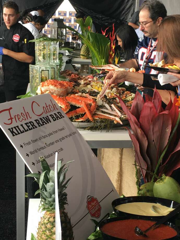 A look inside Guy Fieri's $700 Super Bowl tailgate party - Houston