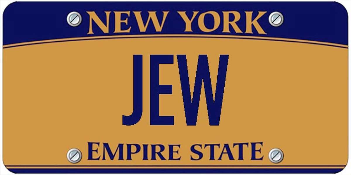 A sampling of personalized plates not allowed by New York's Department of Motor Vehicles. The list is updated periodically by state officials.