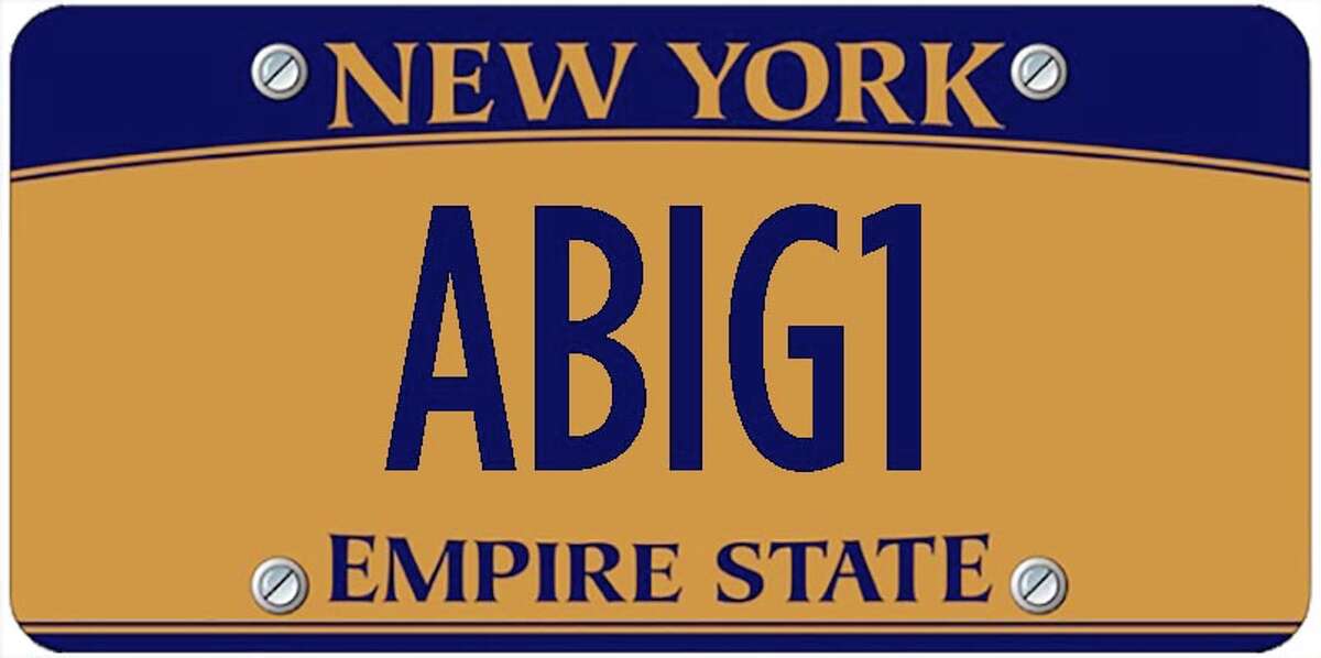 A sampling of personalized plates not allowed by New York's Department of Motor Vehicles. The list is updated periodically by state officials.
