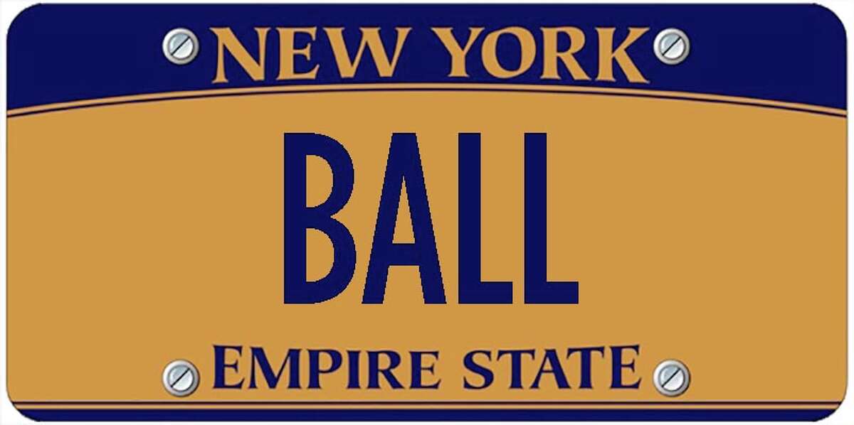 A sampling of personalized plates not allowed by New York's Department of Motor Vehicles. The list is updated periodically by state officials.