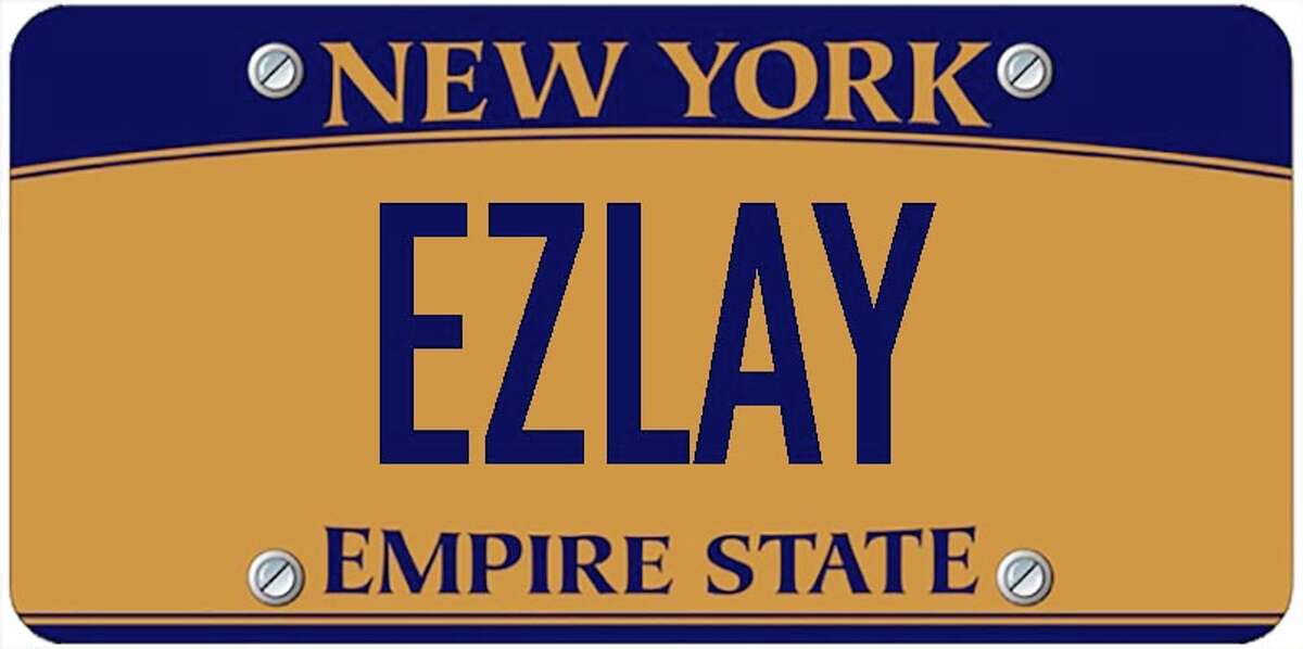 A sampling of personalized plates not allowed by New York's Department of Motor Vehicles. The list is updated periodically by state officials.
