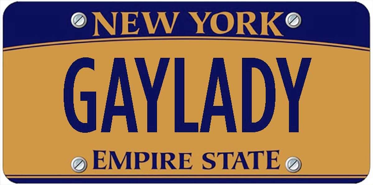A sampling of personalized plates not allowed by New York's Department of Motor Vehicles. The list is updated periodically by state officials.