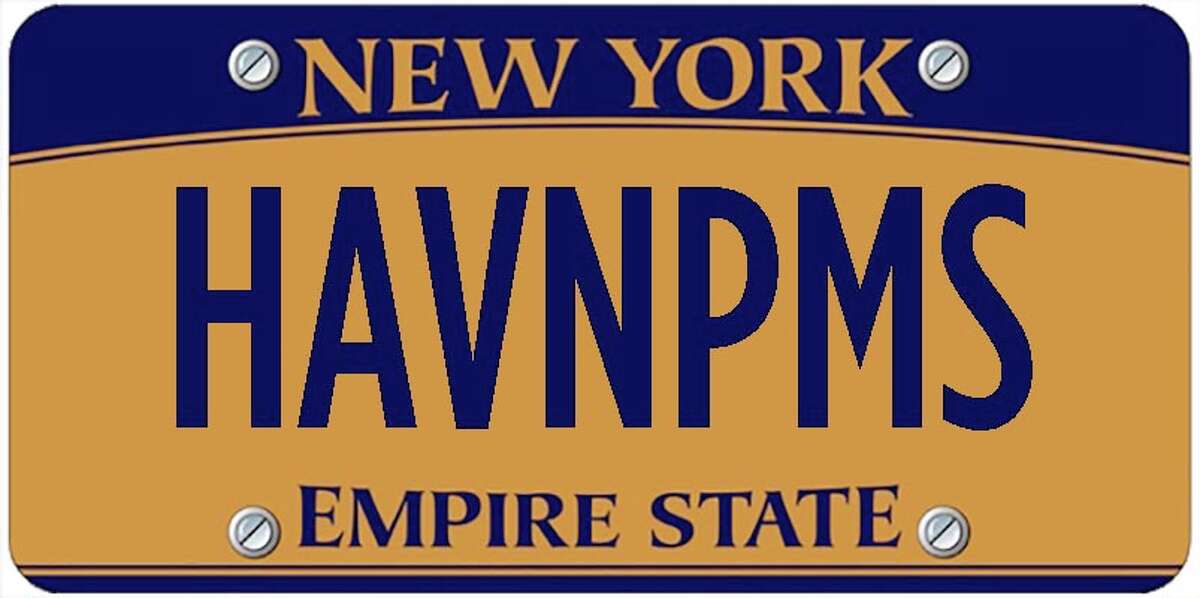 A sampling of personalized plates not allowed by New York's Department of Motor Vehicles. The list is updated periodically by state officials.