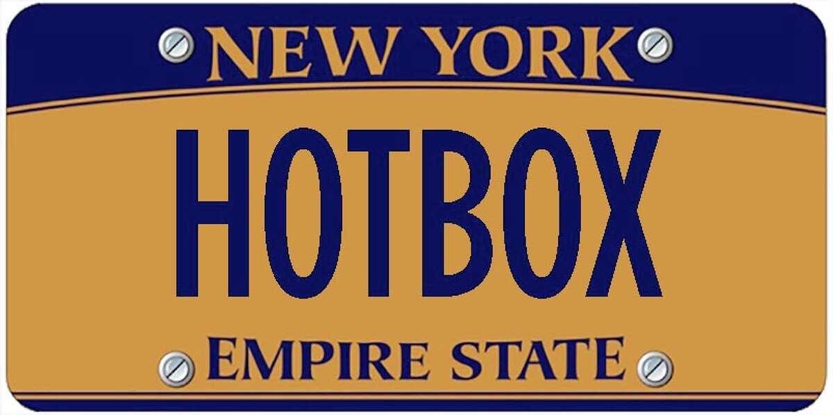 A sampling of personalized plates not allowed by New York's Department of Motor Vehicles. The list is updated periodically by state officials.