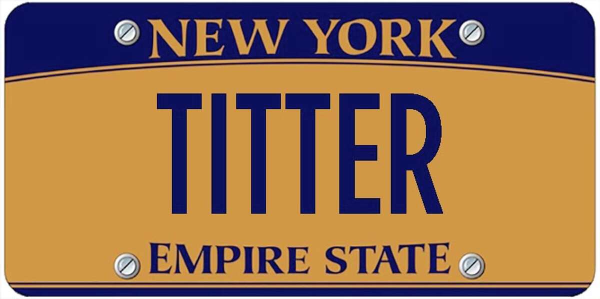 A sampling of personalized plates not allowed by New York's Department of Motor Vehicles. The list is updated periodically by state officials.