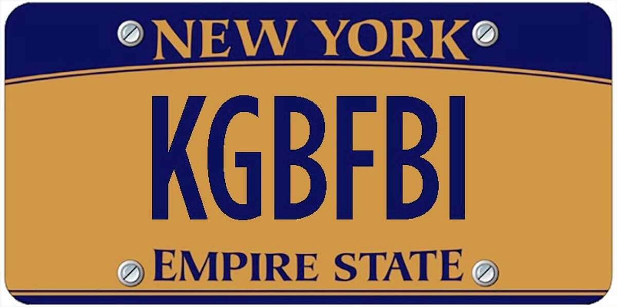 A sampling of personalized plates not allowed by New York's Department of Motor Vehicles. The list is updated periodically by state officials.