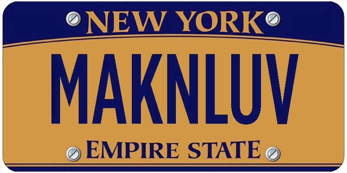 A sampling of personalized plates not allowed by New York's Department of Motor Vehicles. The list is updated periodically by state officials.