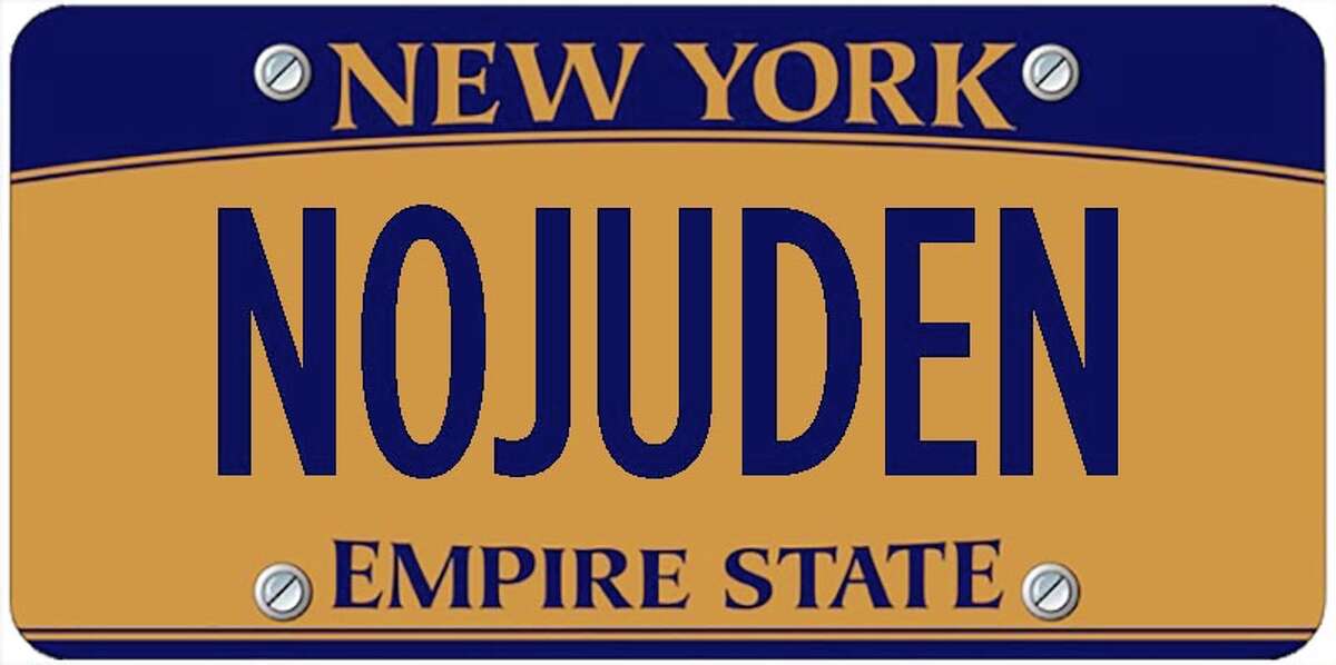 A sampling of personalized plates not allowed by New York's Department of Motor Vehicles. The list is updated periodically by state officials.