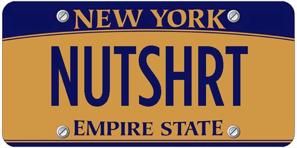 A sampling of personalized plates not allowed by New York's Department of Motor Vehicles. The list is updated periodically by state officials.