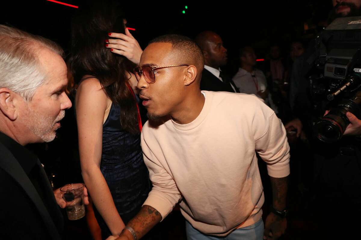 Bow Wow SUGAR LAND, TX - FEBRUARY 04: (L-R) Thomas J. Henry and Bow Wow attend the 2017 Maxim Super Bowl Party at Smart Financial Centre on February 4, 2017 in Sugar Land, Texas. (Photo by Johnny Nunez/FilmMagic)