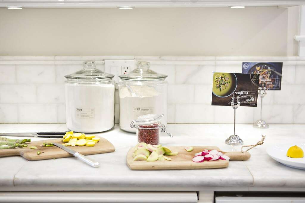 Ingredients for lunch prepared by Wiebke Liu and her daughters. Photo: Vivian Johnson, Special To The Chronicle