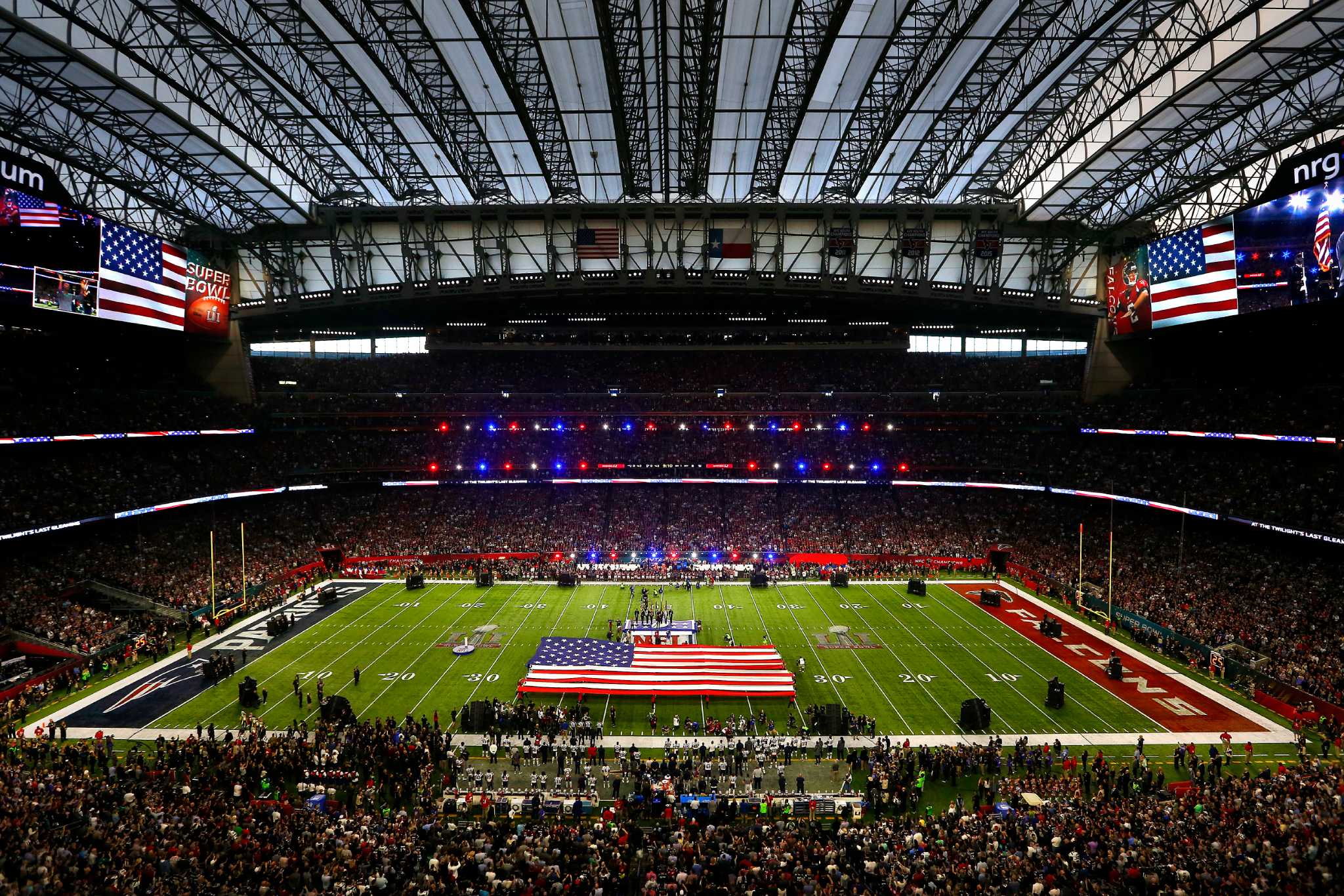 Photos Super Bowl 51 Hits Houston s NRG Stadium