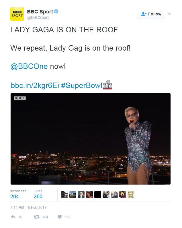 Lady Gaga's Super Bowl performance had social media longing for Beyonce