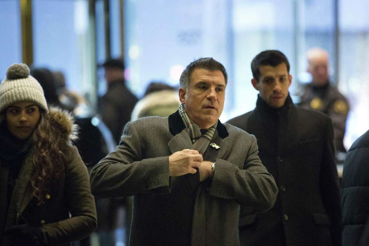 FILE ?— Vincent Viola, a billionaire Wall Street trader and President Trump?’s nominee for secretary of the Army, arrives at Trump Tower on Fifth Avenue in New York, Dec. 16, 2016. Viola withdrew his name for the post in February after concluding it would be too difficult to untangle himself from his business ties. (Kevin Hagen/The New York Times)