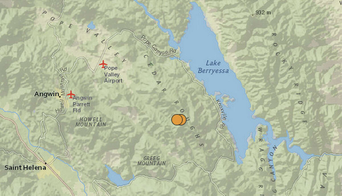 Two magnitude3.2 earthquakes shake Napa County early Monday morning